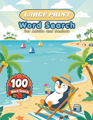Large Print Word Search for Adults and Seniors cover