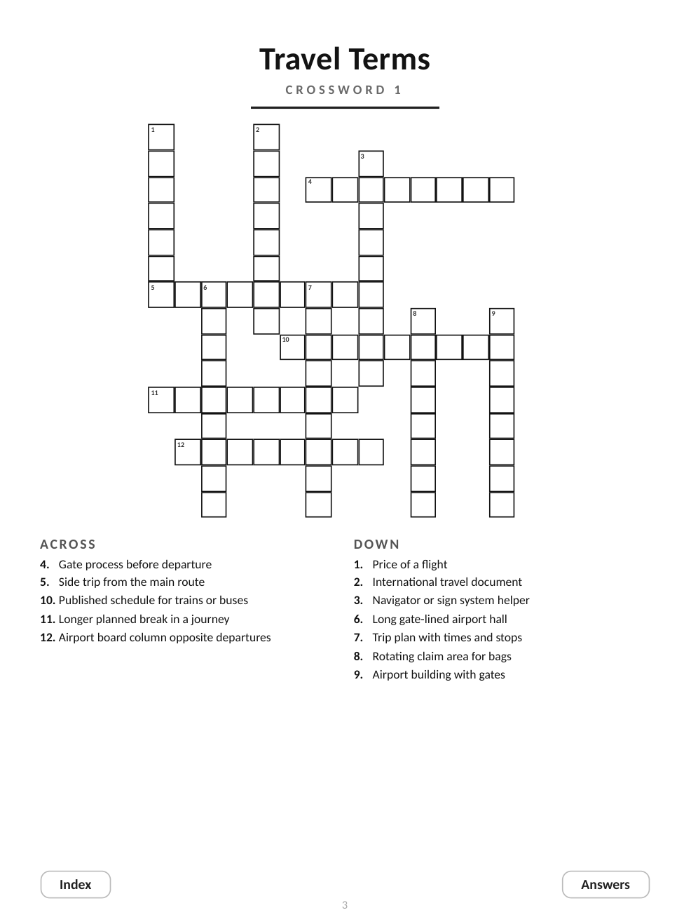Crosswords for reMarkable, 10 Puzzles cover
