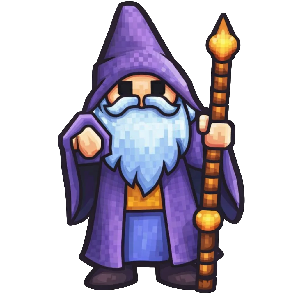 Pixel Wizard Press logo