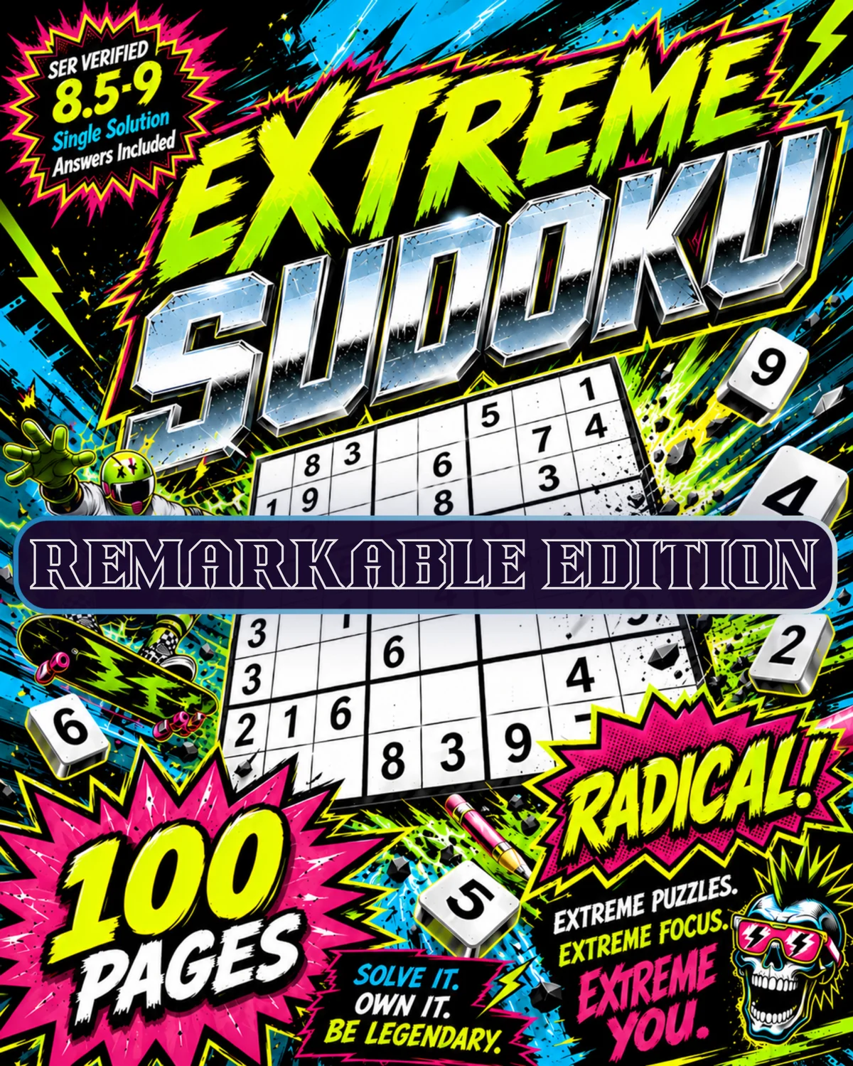Extreme Sudoku reMarkable Edition cover